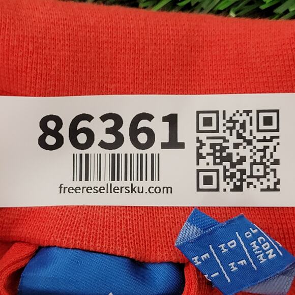 ADIDAS Colorblock Track Jacket Medium 21x26 Baggy Red Stripes - Picture 15 of 16